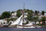 Beim Hamburger Hafengeburtstag